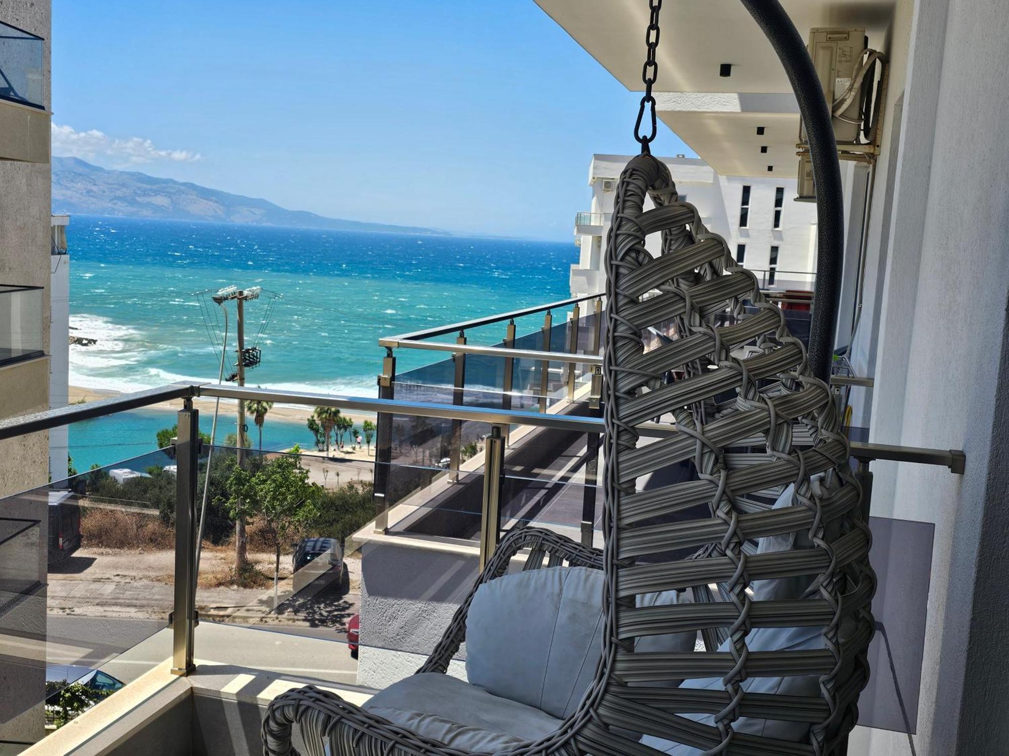 Jusal Sea View Apartment Sarandë Exterior foto
